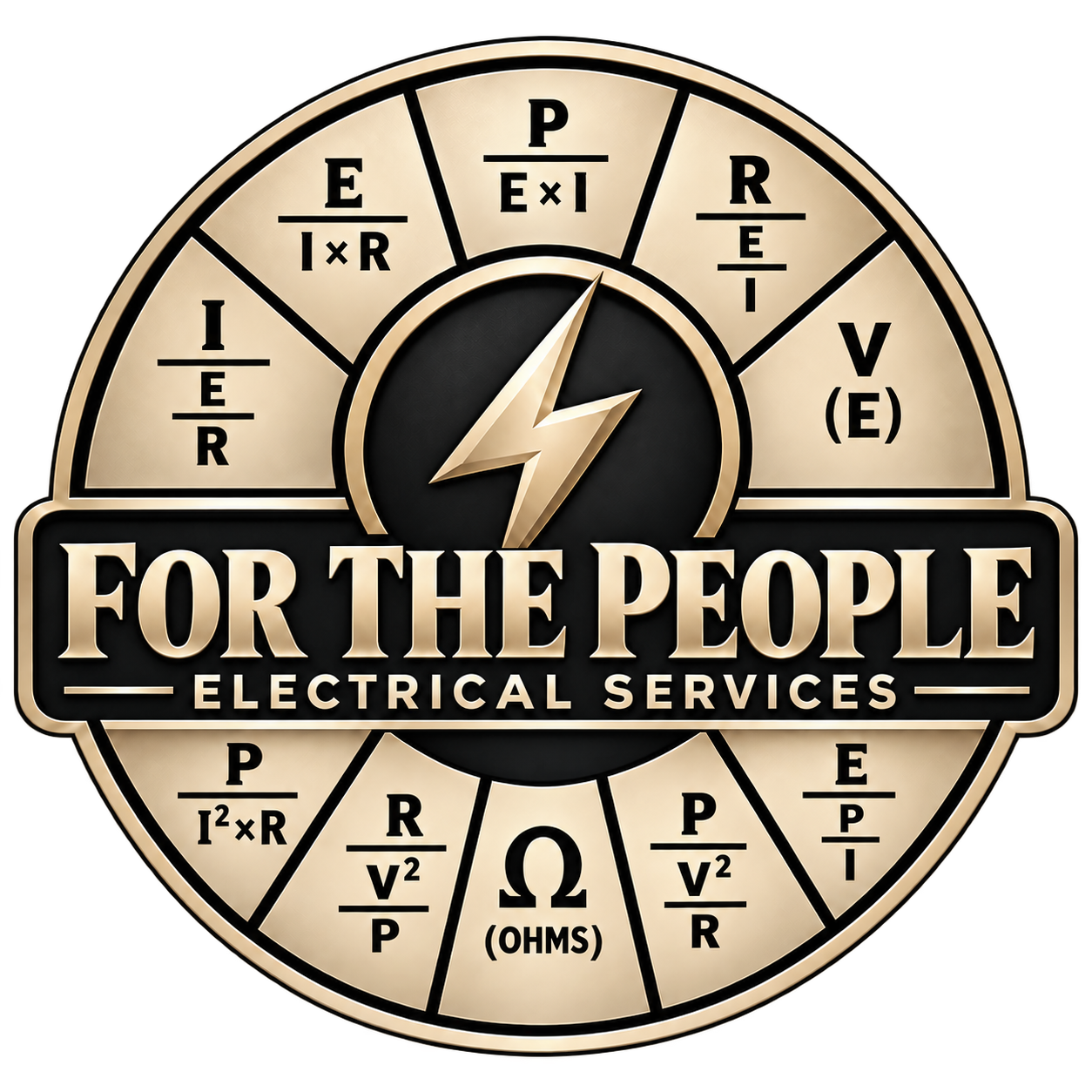 For The People Electrical Services logo
